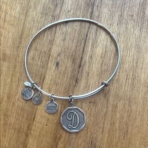 Alex and Ani “D” bangle bracelet